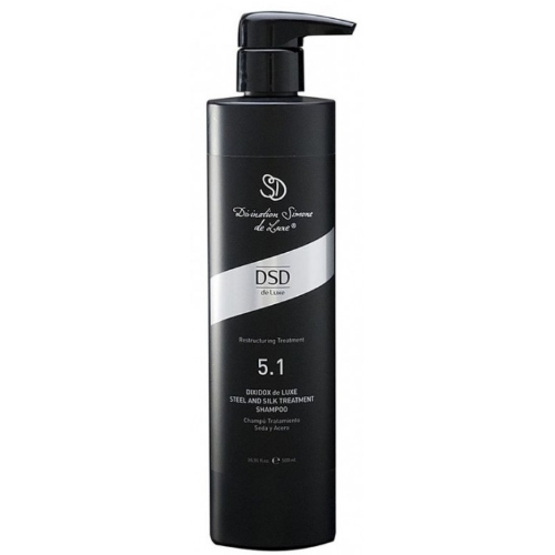 Шампунь восстанавливающий Сталь и шелк  - DSD Dixidox De Luxe Steel And Silk Treatment Shampoo № 5.1